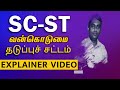 Scst     prevention of atrocities act in tamil