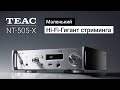 Сетевой проигрыватель TEAC NT-505-X Silver