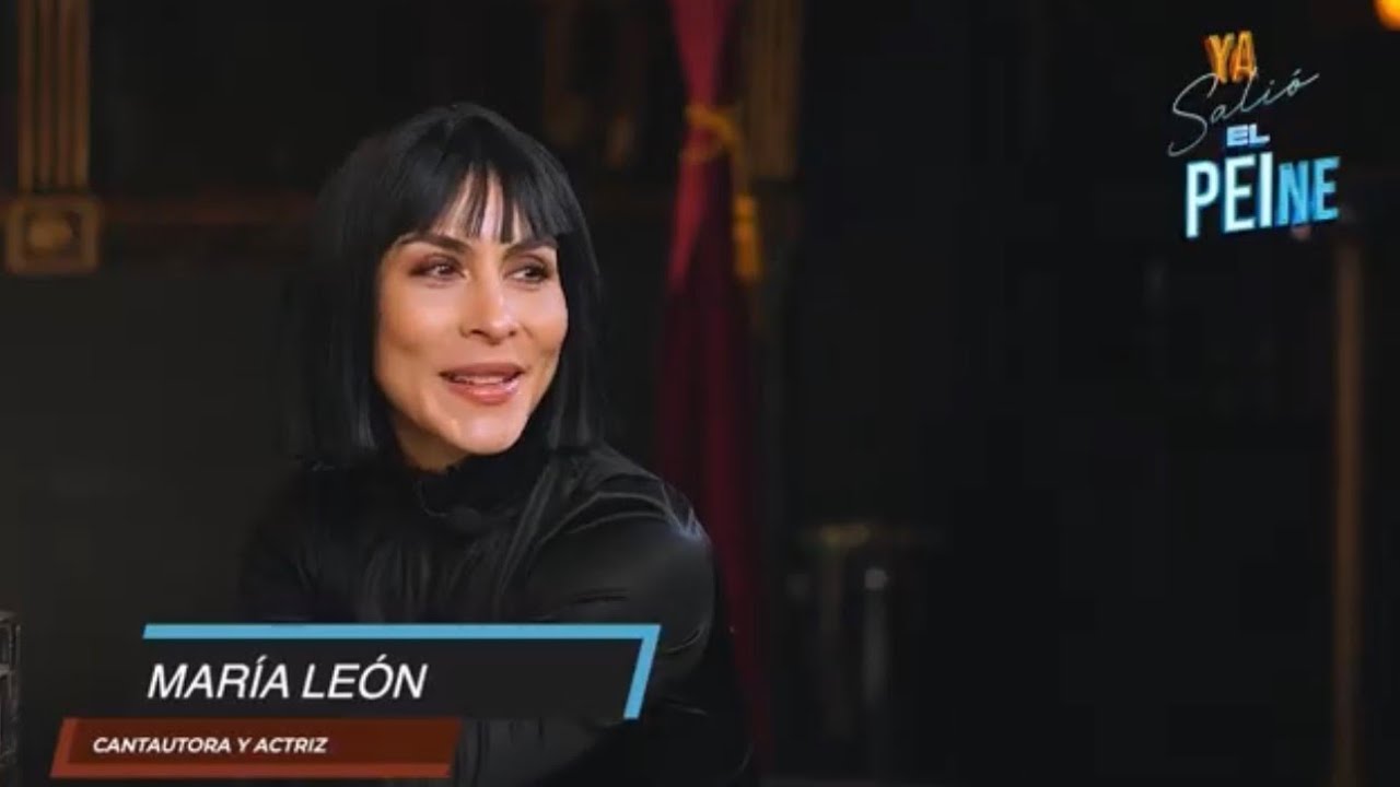 María León en programa Ya salio el PEIne 