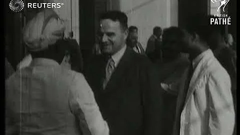 INDIA: New Governor General of Bengal arrives (1946)