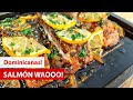 Como hacer SALMON HORNEADO con MIEL 🐟🍯🍋 [RIQUISIMO] | Cocina Dominicana 🇩🇴