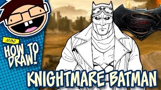 How to Draw KNIGHTMARE BATMAN (Batman v Superman: Dawn of Justice) | Easy Step-by-Step Tutorial