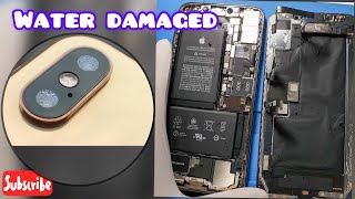 How to repair iPhone XS Max Water damaged|How cleaning water after waterproof broken iPhone… How to repair iPhone XS Max Water damaged|How cleaning water after waterproof broken iPhone…