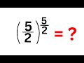 A Nice Math Problem 5 2 5 2 Calculators Not Allowed Quick Trick A Nice Math Problem 5 2 5 2 Calculators Not Allowed Quick Trick