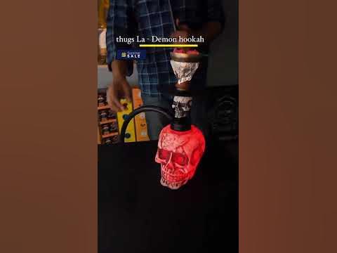Thugs La Demon Hookah Video | Skull Face Shisha | Trending Hukkah