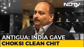 Police Certificate Gave All-Clear: Antigua On Mehul Choksi's Citizenship