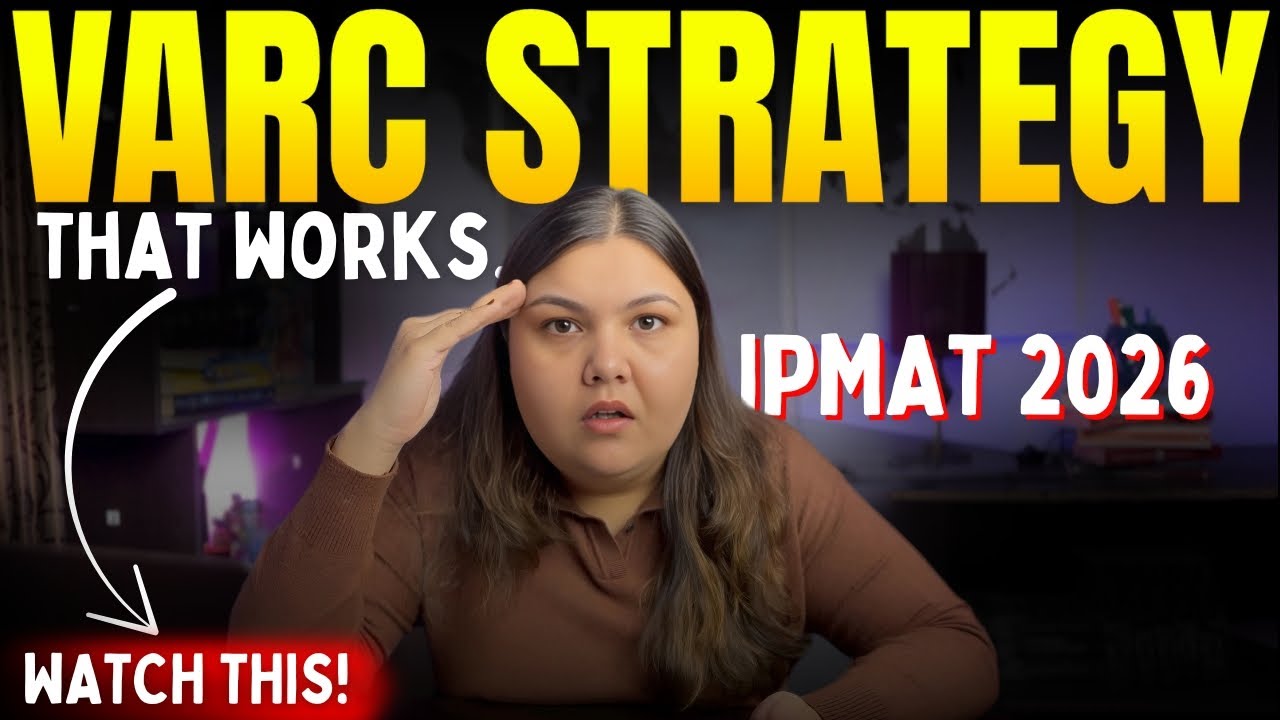 How to start IPMAT 2026 VARC preparation - YouTube