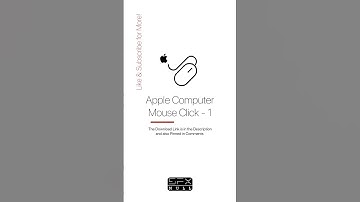Apple Computer Mouse Click  🍎🖥️ / Mouse Click Sound Effect / Click SFX #click #apple