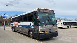 NYCTA Bus 2022 60fps: 2007 MCI D4500CL #4323 on the SIM8 Express!