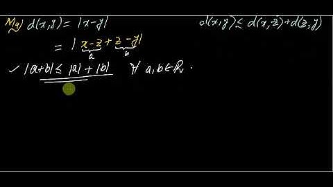 #MTH405 Lecture 24 Part 2 | Usual #Metric #space #Triangle #Property | Virtual University