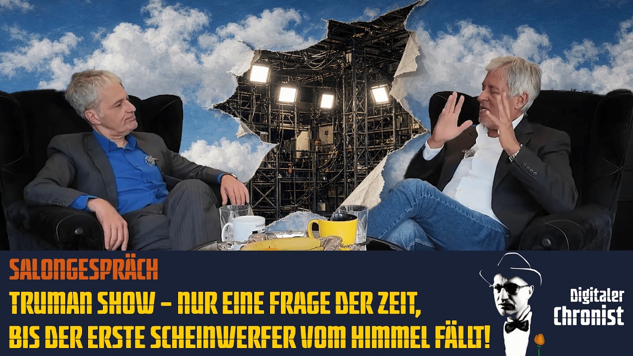 Liebe Zuschauer, willkommen zur Ausgabe 291 unseres Salongesprächs.

Unsere Videos als Hörbeitrag (Podcast):
Alle Verweise auf unsere Hörbeitrag-Kanäle:
https://www.digitaler-chronist.com/hoerbeitraege

🔴 AUCH AUF DIESEN PLATTFORMEN:
─────────────────────────────────────────
🌐 Alle Videos & Kanaele: https://www.digitaler-chronist.com/alle-unsere-kanaele-auf-einen-blick/
📺 Odysee: https://odysee.com/@Digitaler.Chronist:8
📺 Rumble: https://rumble.com/user/DigitalerChronist
📺 Bitchute: https://www.bitchute.com/channel/TIIWbiMf6vvT/
💬 Telegram: https://t.me/DigitalChronist
🐦 X (Twitter): https://x.com/DigitalerC
📂 DC-Mediathek: https://t.me/DC_Mediathek

─────────────────────────────────────────
💛 UNSERE ARBEIT UNTERSTUETZEN:
─────────────────────────────────────────
🌐 https://www.digitaler-chronist.com/unterstuetzen
☕ Ko-fi: https://ko-fi.com/digitalerchronist
💳 Stripe (Apple Pay / Kreditkarte): https://buy.stripe.com/cN229tfIdb749KU288
₿ Bitcoin: 3Mq26ouX6QZAQcyyb79hjPjFcrgENBVBec
─────────────────────────────────────────
🖊️ DIGITALER CHRONIST – Unabhängige Polit-Satire seit 2019
 | Art. 5 III Satz 1 GG