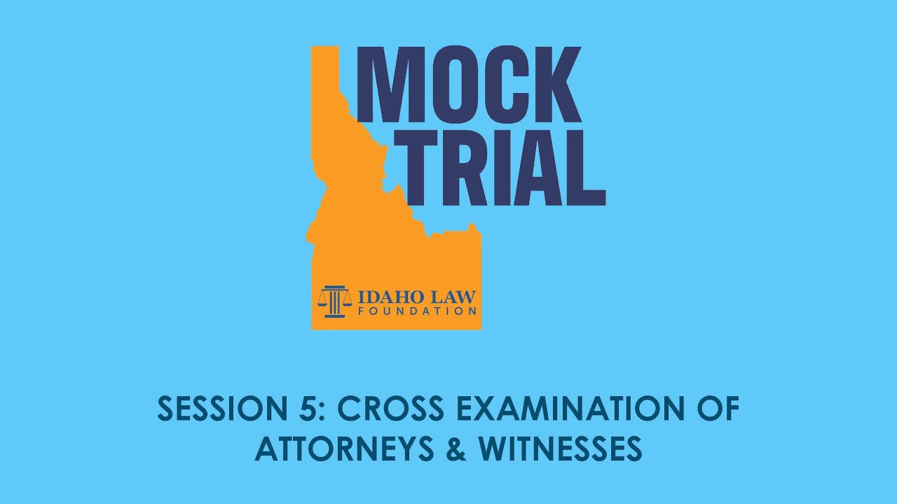 Session 5 Cross Examination YouTube Session 5 Cross Examination YouTube
