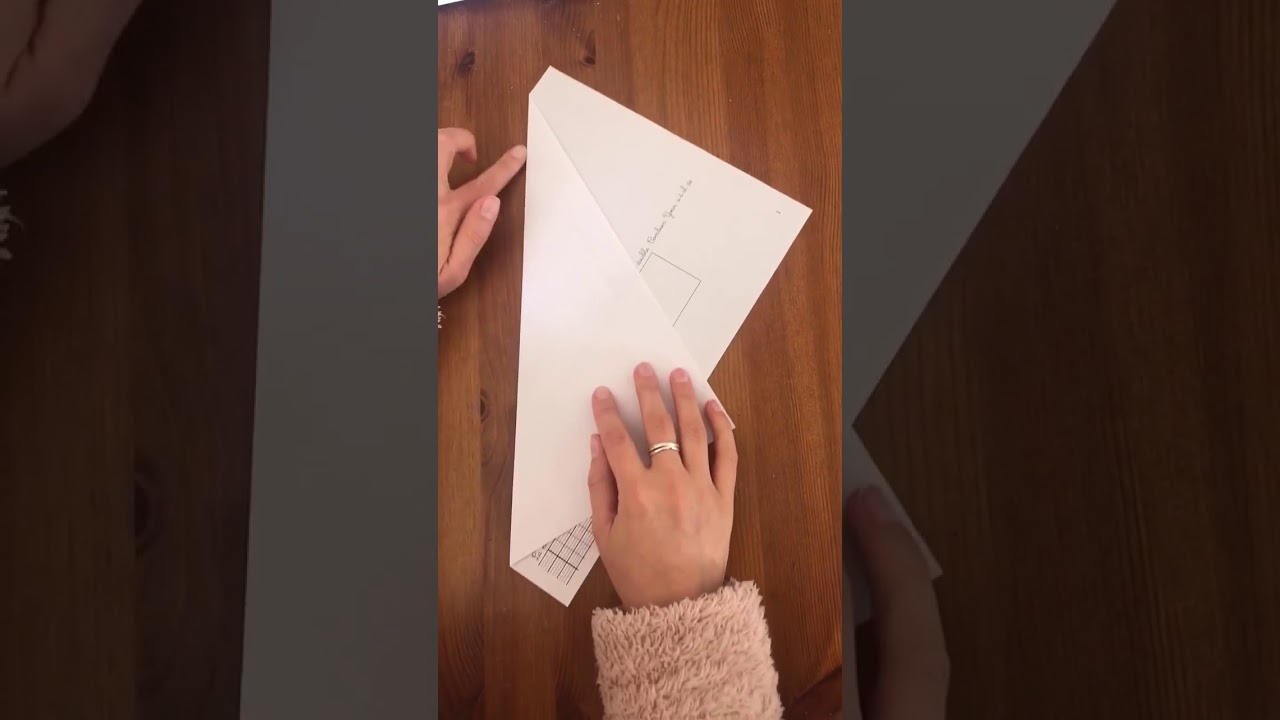 Comment créer une équerre en papier ? - YouTube