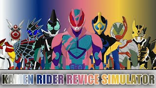 All Rider Form and Henshin Sound Kamen Rider Revice- Kamen Rider Revice  Simulator