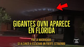 Gigantesco OVNI aparece en Orlando Florida