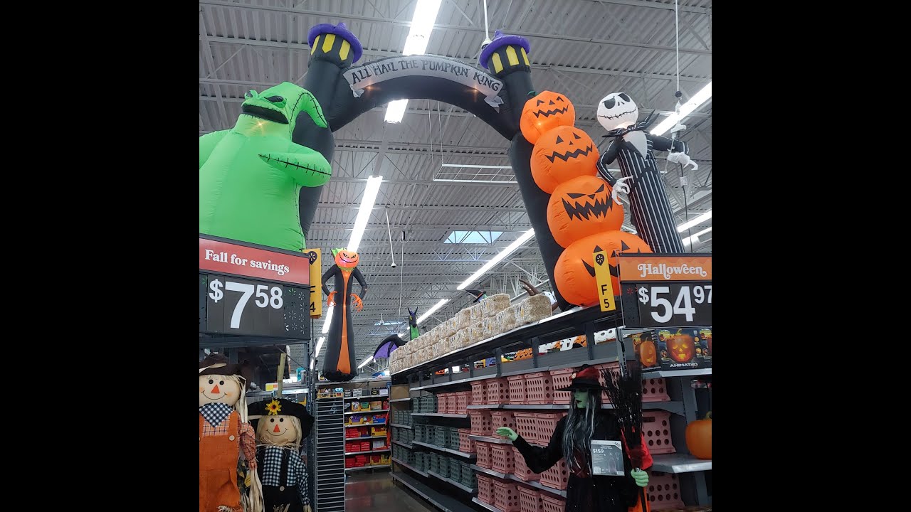 NEW WALMART HALLOWEEN 2022/HALLOWEEN HUNTING & MUCH MORE🎃🦇🐈🍭👻⭐ YouTube