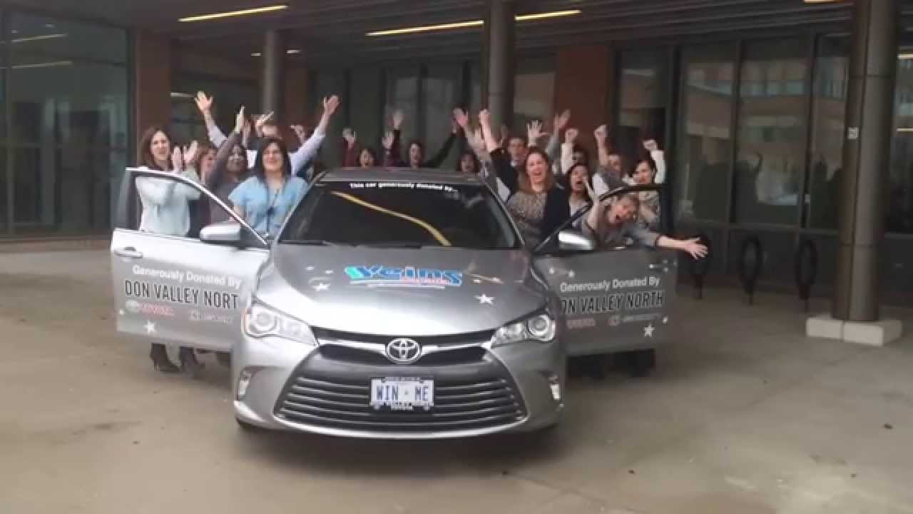 The Team at Markham Stouffville Hopsital Thanks Don Valley North Toyota Scion