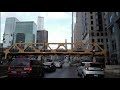 US Illinois Downtown of Chicago driving 4K  27