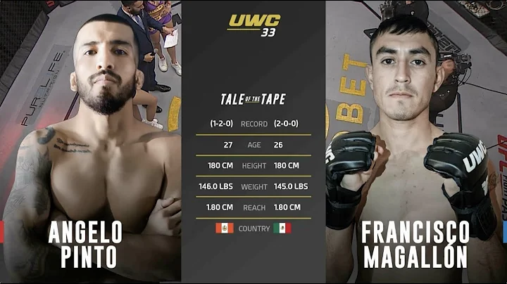 UWC 33 - Pelea 9 - Angelo Pinto vs Francisco Magal...