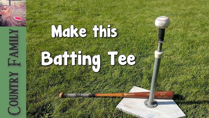 How to Make a Homemade Hitting Batting Tee for Baseball