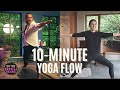 10 Minute Yoga Practice with Yoga With Adriene &amp; Russell Brand