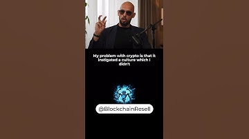 The REAL REASON Millionaire Andrew Tate HATES Cryptocurrency..