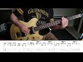 Something bass cover with tabnotationthe beatles