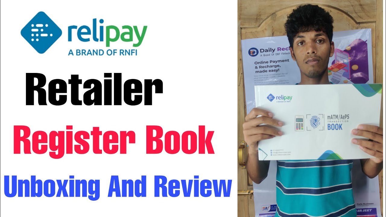 Rnfi Relipay Retailer Register Book Unboxing With Full Review Details