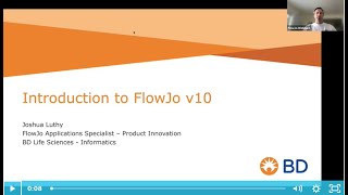 Intro to FlowJo   Sep 7, 2023 with Joshua Luthy
