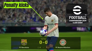 FC Barcelona vs FC Bayern Munchen Penalty kicks