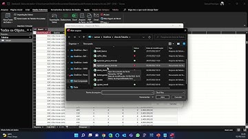 Microsoft Access 3 -  Importando CSV e TXT