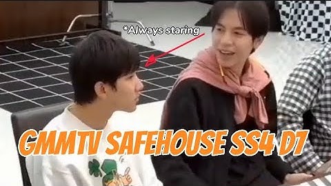 [Firstkhao] Firstkhao flirting and teasing each other| GMMTV SafeHouse SS4D7 #gmmtv #firstkhaotung