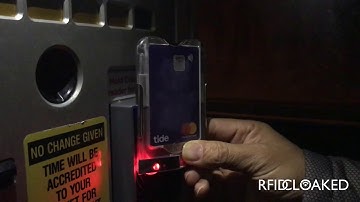 RFIDsecur Wallet - Demonstration of RFID prototype testing Active Alert