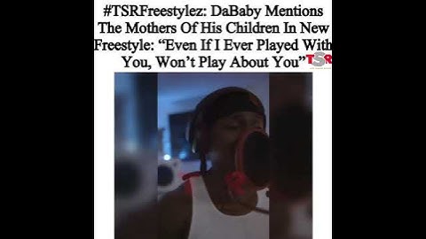 Thumbnail of #dababy dropped a new freestyle on #latto 'BIG ENERGY' track and he had a message for the #mothers
