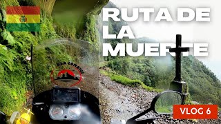 La ruta mas PELIGROSA del MUNDO en una moto del '89 - Vlog 6 | Estamos Aca - Vuelta al mundo en moto