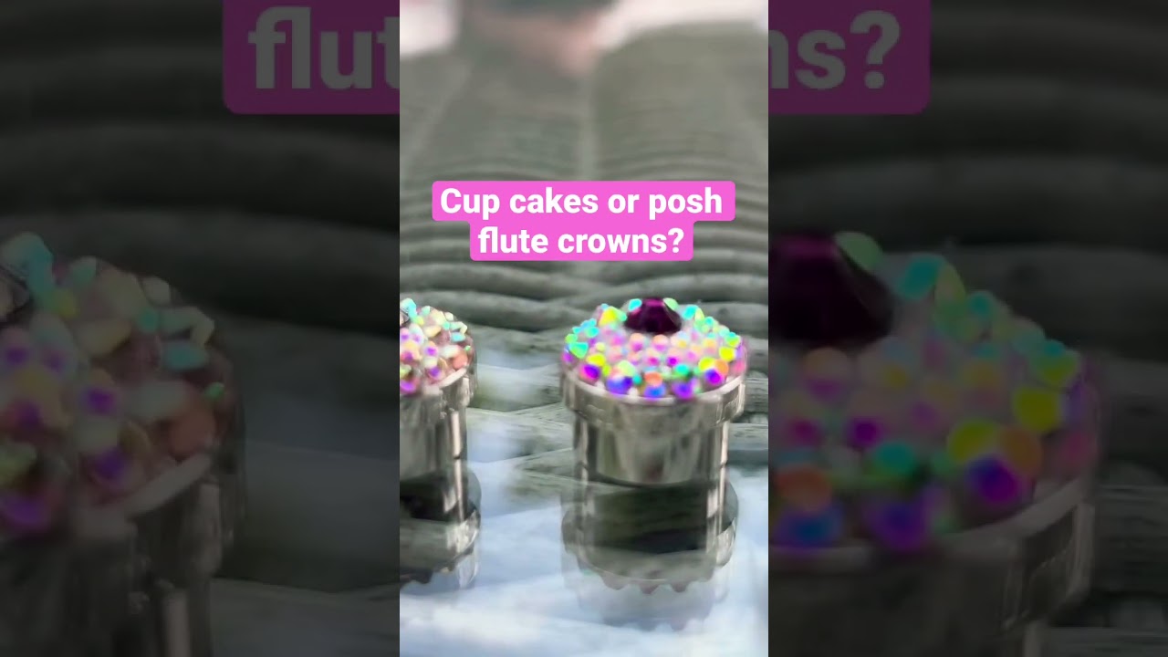 Why not a fancy flute crown, or flute cup cake! #flute #jewellery #cupcake #flutemusic #beautiful adlı videoyu YouTube'da izle Why not a fancy flute crown, or flute cup cake! #flute #jewellery #cupcake #flutemusic #beautiful adlı videoyu YouTube'da izle