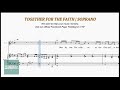 Together for the Faith | Soprano | Vocal Guide by Sis. Maymay Tugonon