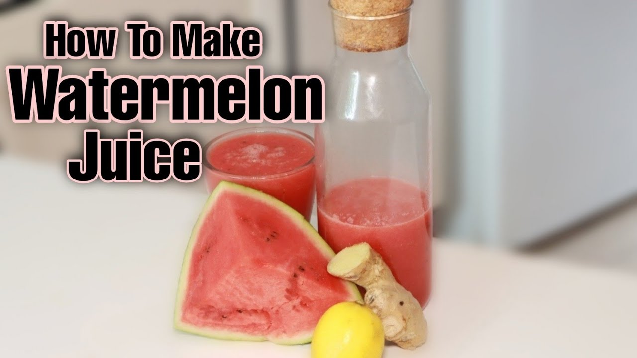 How to Make Healthy Watermelon Juice| Summer Refreshing Drink|Lifewitqueen p