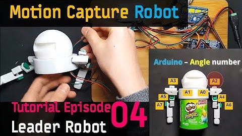 CHOOM EP04 | Leader Robot | How to make a humanoid robot | Arduino Project