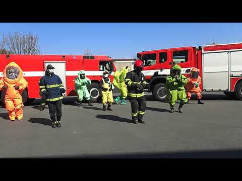 Corona Virus Dance Challenge v podání HZS Kolín