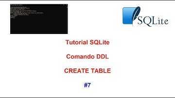 Tutorial SQLite3 2023 N° 7 - Comando DDL CREATE TABLE