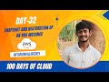 Day 32 : How To Create RDS Snapshot And Restoration | 100 Days Of cloud | KK | Tarun valireddy