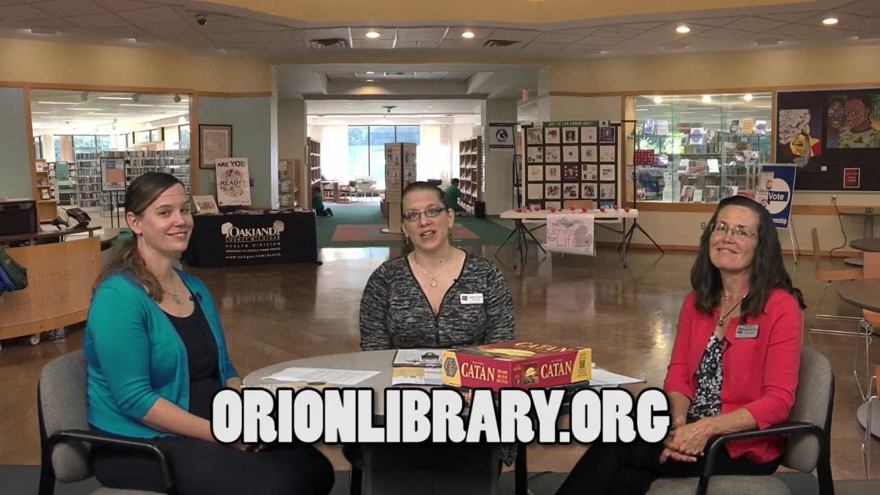Orion @ Your Library: November - December 2016