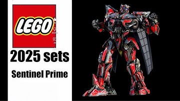 2025 LEGO Transformers 3 Dark of the Moon Sentinel Prime