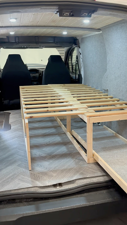 Ford Transit Connect Camper Conversion Progress!!! #vanconversion #campervan #camper