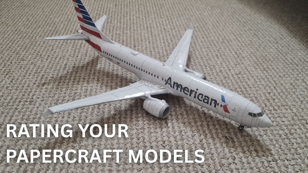 Rating YOUR Papercraft Airplane Models Ep.1