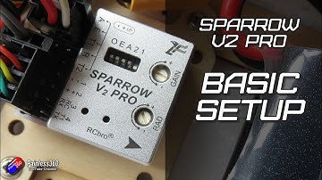 LEFEI Sparrow 2 PRO Fixed Wing stabiliser: Basic setup steps!