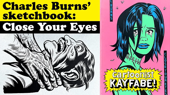 Rare Charles Burns' sketchbook: Close Your Eyes