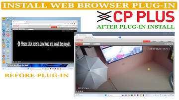Install chrome web browser pluggins for CPPLUS DVR, NVR & IP Cameras windows 11