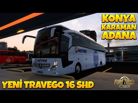 Ets 2 Otogar Seferleri | Mercedes Benz Travego 16 SHD